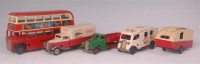Lot 3118 - 5 post war Tri-ang Minic commercial public...