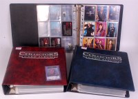 Lot 3138 - 3 collectors card albums containing 1200+...