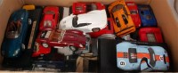 Lot 2608 - 18 assorted 1/18 and 1/24 scale loose Bburago,...