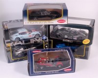 Lot 2609 - 6 boxed 1/18th scale high speed racing and...