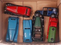 Lot 3119 - Tri-ang Minic rocket toy and Chad Valley...