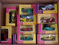Lot 2321 - 15 Matchbox Y-series Models of Yesteryear...