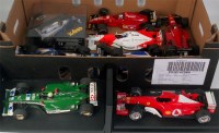 Lot 2606 - 10x F1 related mixed scale diecast racing cars...