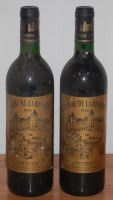 Lot 49 - Chateau de la Riviere, 1986, Fronsac, three...