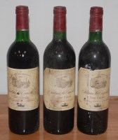 Lot 63 - Chateau Le Croix de Pez, 1985, Saint Estephe,...