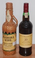 Lot 127 - W & J Graham & Co Matured 20 years Port, one...