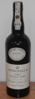 Lot 134 - Churchill's Vintage Port, 1982, one bottle