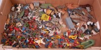 Lot 1289 - 150+ lead Hollowcast farm animals, zoo and...