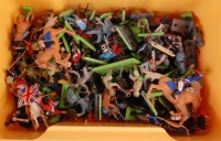 Lot 1293 - 50+ Britains Deetail metal based figures, some...