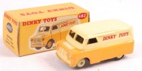 Lot 1933 - Dinky 482, Bedford Dinky Toy van, orange lower...
