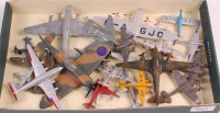 Lot 1961 - 22 playworn Dinky, Schuco and Britains...