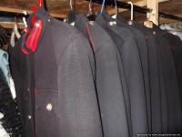 Lot 584 - 7 sets of British Army No. 1 dress uniform...