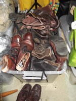 Lot 600 - Large box of approximately 19 pairs of...
