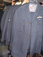 Lot 601 - 7 RAF sets of tunics and trousers. A good...