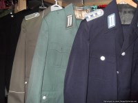 Lot 617 - 3 German uniforms plus 2 black SS style tunics...