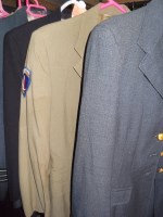Lot 641 - A Wren's uniform, a WRAF uniform and a...