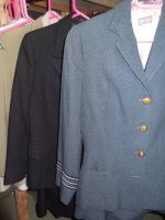 Lot 642 - A Wren's uniform, a WRAF uniform and a...