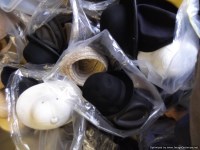 Lot 659 - A large bag of character hats including top...