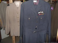 Lot 605 - 2 uniforms belonging to a Wing Commander; a...