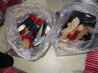 Lot 678 - 2 large bags of ladies 1970s original shoes
