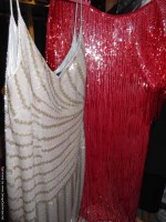 Lot 683 - 2 glitzy 1920s style dresses