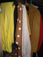Lot 693 - 1970s men's trousers, shirts and a long...