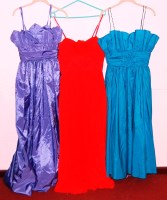 Lot 753 - Three 1970s ladies evening dresses to include...