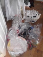 Lot 790 - * Mens character shirts, bag of sashes,...
