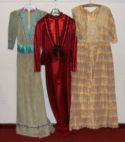 Lot 759 - Three various music-hall dresses to include...
