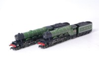 Lot 945 - A Hornby class A3 engine and tender LNER lined...