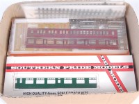 Lot 965 - 2 Southern Pride Models Bulleid coach kits...