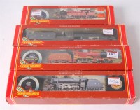 Lot 1007 - A Hornby R320 and a R858, both LMS black class...