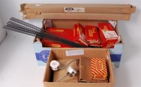 Lot 1028 - Quantity of Triang Super 4 track, points etc...