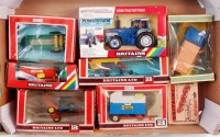 Lot 1207 - Britains farm tractors and implements to...