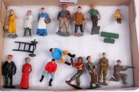 Lot 1221 - Crescent, Britains, HillCo etc, 7 civilian...