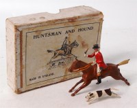 Lot 1234 - Britains, 1237 huntsman and hound set...