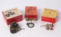 Lot 1249 - Britains and Skybird war related miniatures to...