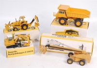Lot 1261 - Conrad, West Germany, construction diecasts to...