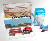 Lot 1262 - NZG and Conrad mixed construction diecasts to...