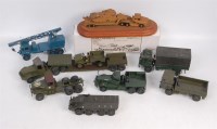 Lot 1272 - 9 assorted white metal military kits, all...