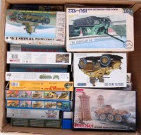 Lot 1504 - 30 assorted 1/72 and 1/76 scale military tanks...