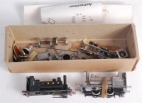 Lot 975 - Box containing 2 part built Stephen Poole...