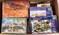 Lot 1507 - 28 assorted 1/72 and 1/76 scale military...
