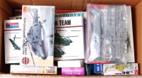Lot 1529 - 20 1/72 and 1/70 scale plastic helicopter kits,...