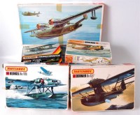 Lot 1545 - 12 plastic and vac form aircraft kits, 3 Vac...