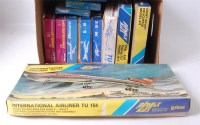 Lot 1556 - 12 mixed scale plastic aircraft kits, all...