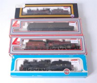Lot 1005 - A Dapol LMS maroon 4-4-0 engine and tender...