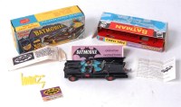 Lot 1611 - Corgi Toys, 267 Batmobile, black gloss body,...