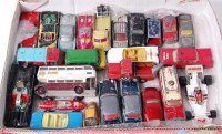 Lot 1616 - 25 playworn and repainted Corgi diecasts to...