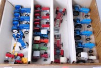Lot 1618 - 20 assorted Corgi, Dinky and other tractor...